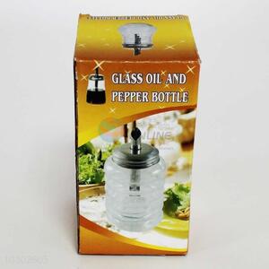 Kitchen Tools Glass Oil and Pepper Bottle