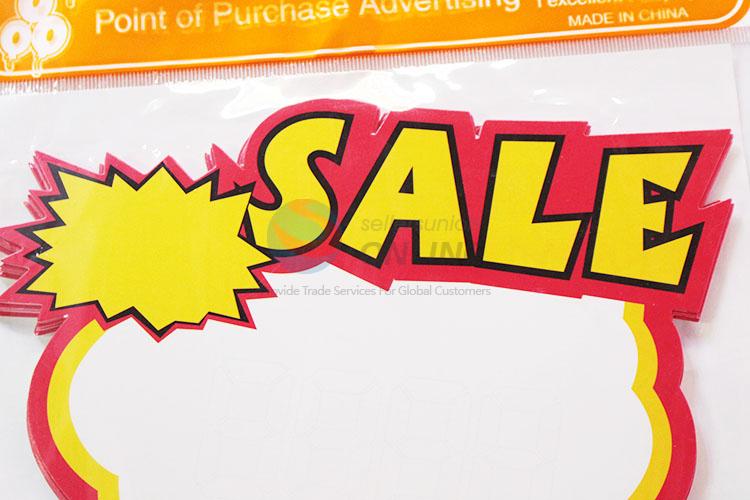 Good Sale Paper Price Label POP Price Tags