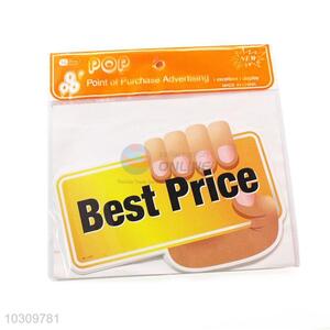 Supermarket Best Price POP Price Tag Price Card Price Label