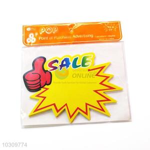 New Design Printed Price Label POP Piece Tag