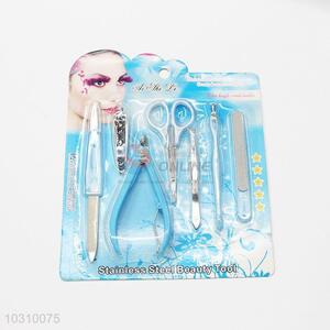 Promotional Gift Ladies Beauty Kit Cuticle Nipper/ Eyebrow <em>Scissors</em>/ Cuticle Pusher/ <em>Nail</em> File