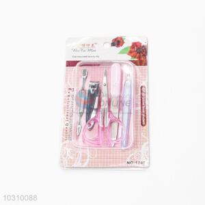 Factory Direct Manicure <em>Set</em> Beauty Tools <em>Nail</em> File/ <em>Nail</em> Clipper/ Cuticle Pusher/ Eyebrow <em>Scissors</em>