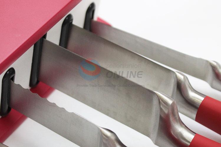 Wholesale best sales red knife set