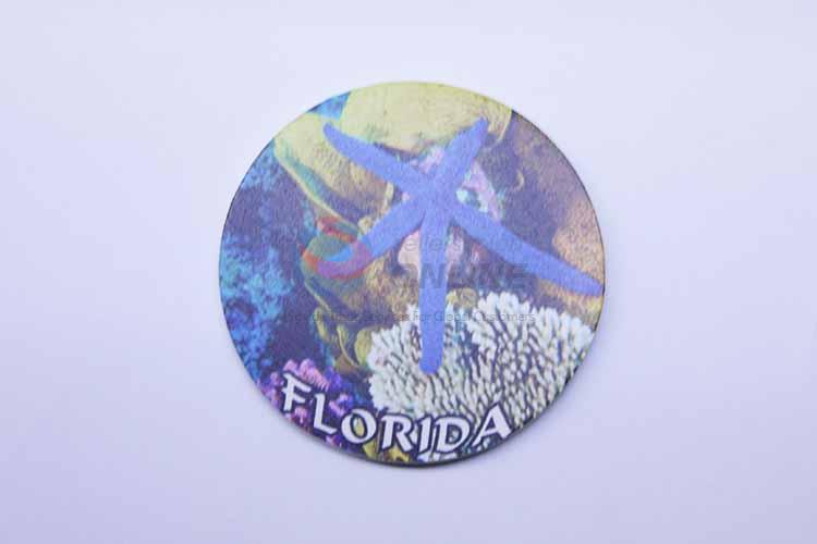 Seastar Pattern Round Cup Mat/Cup Coaster