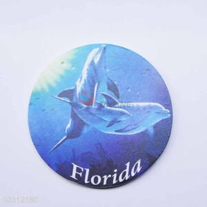 Dolphin Pattern Round Cup Mat/Cup Coaster