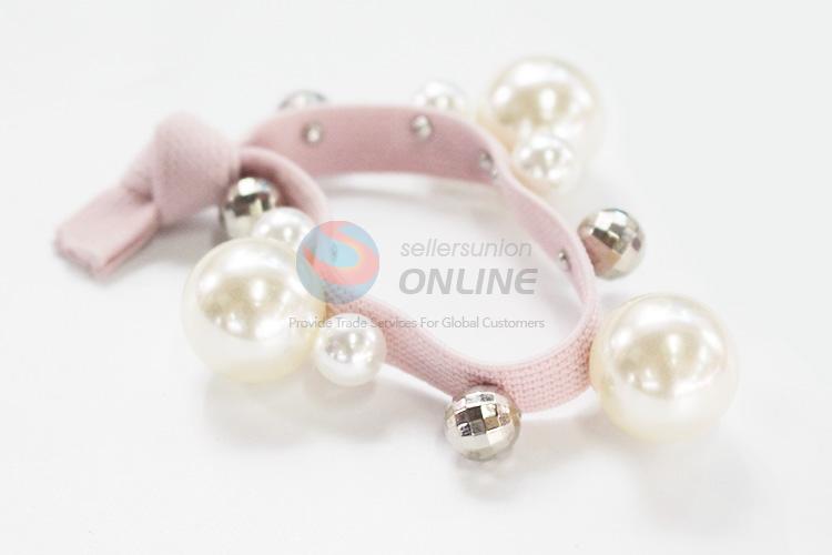 Made in China cheap pearl hair ring