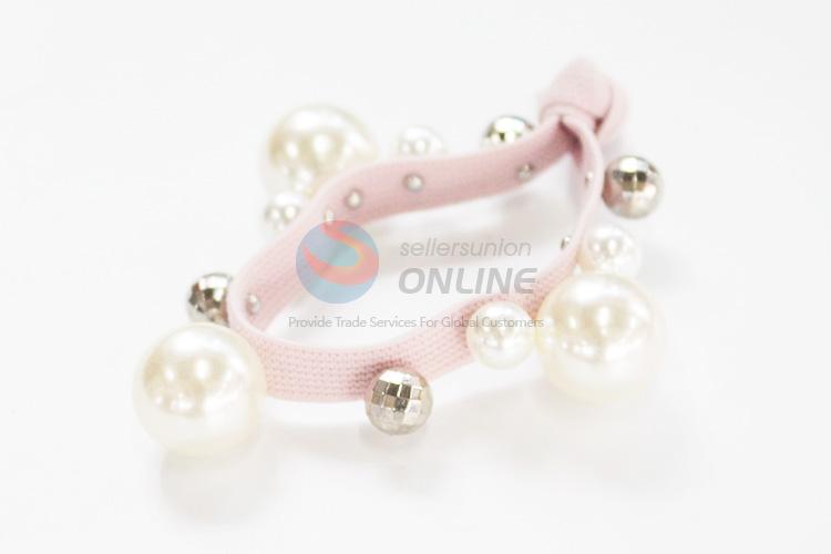 Made in China cheap pearl hair ring