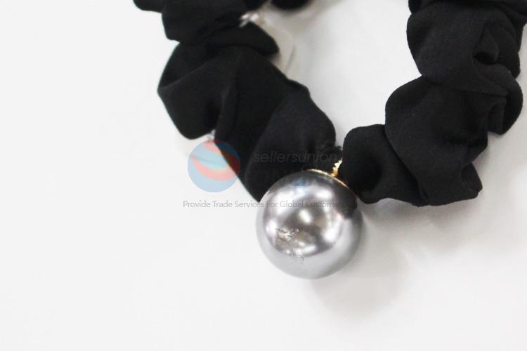 Cheap design custom pearl hair ring