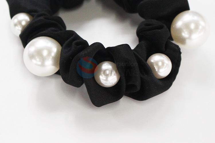 Cute design wholesale pearl hair ring