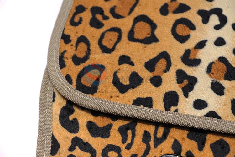 Promotional Leopard Print Car Mats/Non Slip Floor Mats for Sale