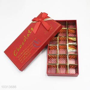 Promotional Red Color Chocolate Box Gift Box