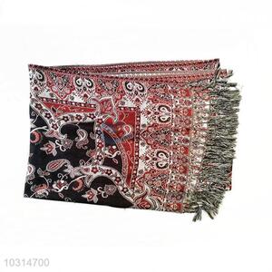 100% Cotton Jacquard Scarf for Promotion