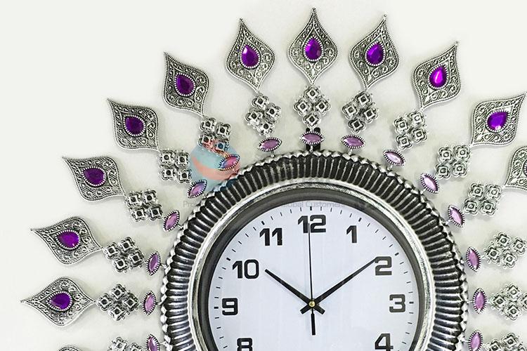 Best selling promotional metal art lagre wall clock