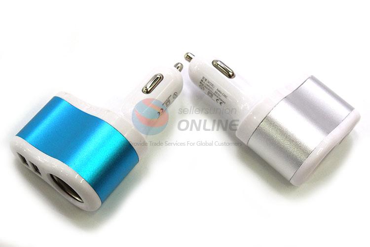 Multifunctional 3 in 1 Car Charger with Cigarette Lighter for Sale