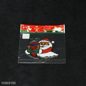 Wholesale Cool Santa Claus Window Sticker