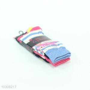 Cute Style Striped Warm Cotton Socks