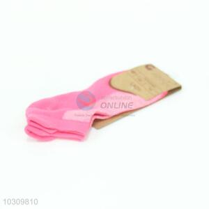 Summer Style Ankle Socks Pink Color Socks