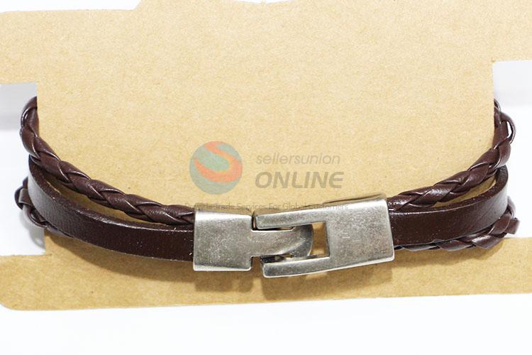 Best Selling Cowhide Bracelets Jewelry for Adults