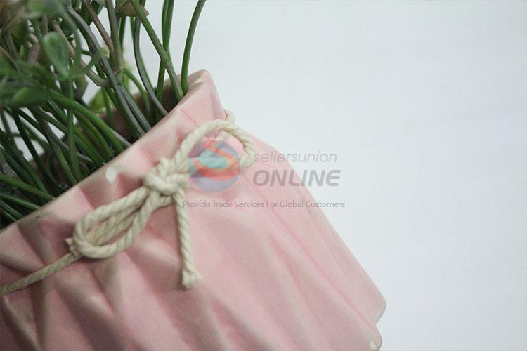 High sales popular design pink flower bonsai