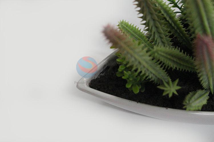 Nice classic cheap artificial succulent plants bonsai