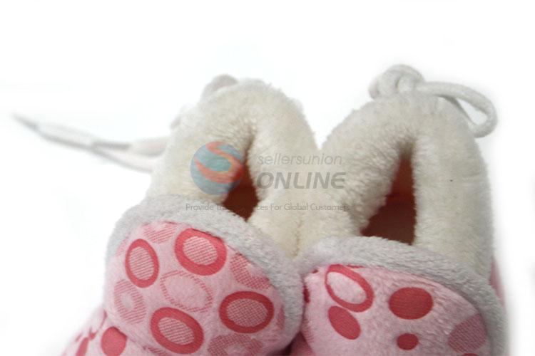 Cheap Price Pink Warm Baby Shoes for Sale