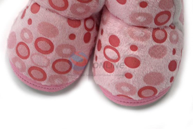 Cheap Price Pink Warm Baby Shoes for Sale