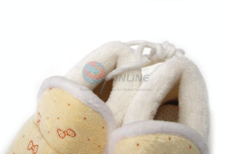 Promotional Yellow Warm Baby Shoes for Sale