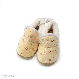 Promotional Yellow Warm Baby Shoes for Sale