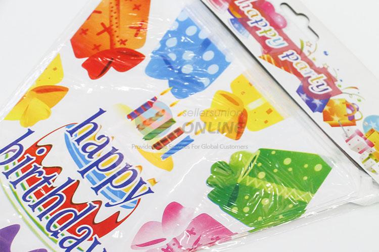 Fashion Style Party Decorated Colorful Paper Pennant