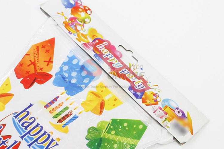 Fashion Style Party Decorated Colorful Paper Pennant