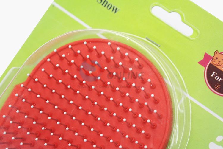 Factory promotional customized pet bath brush