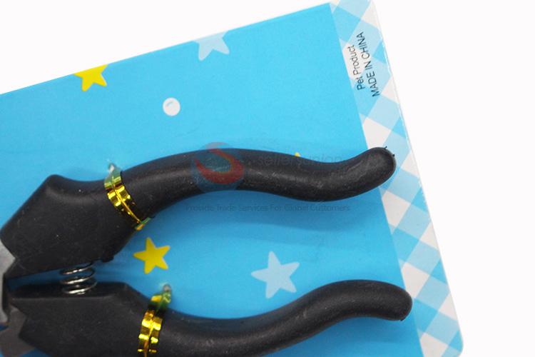Popular design promotional cheap  pet nail scissors