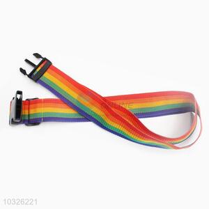 New arrival delicate style rainbow luggage strap