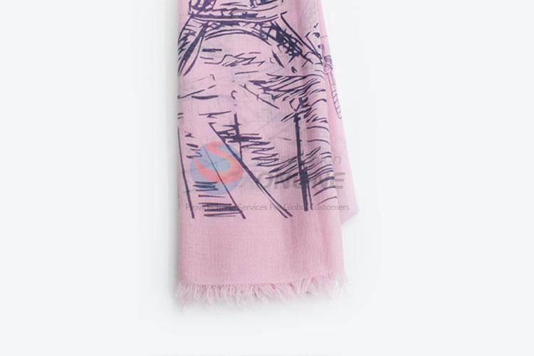 Top Selling Women Fashionable Printed Silk Scarf