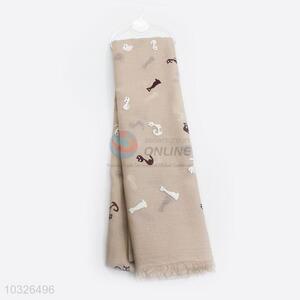 New Arrival Women Fashionable Printed Silk Scarf