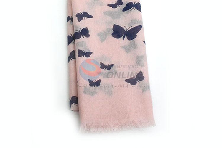 Factory Wholesale Women Fashionable Printed Silk Scarf