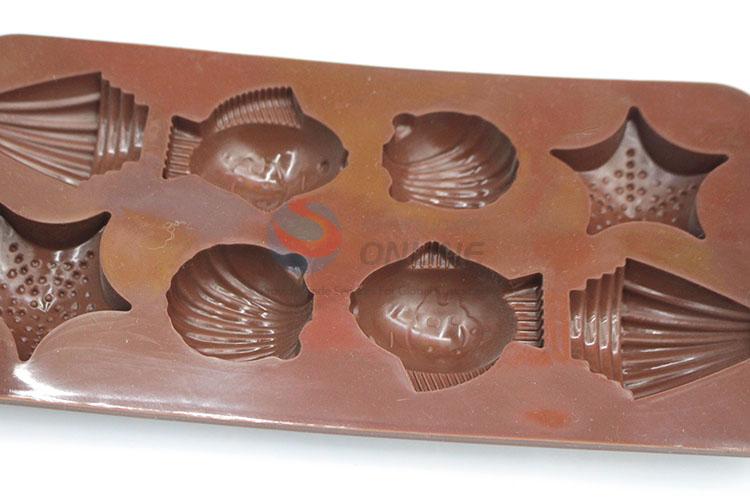 Custom Shell Shape Silicone Baking Mold Cartoon Biscuit Mould