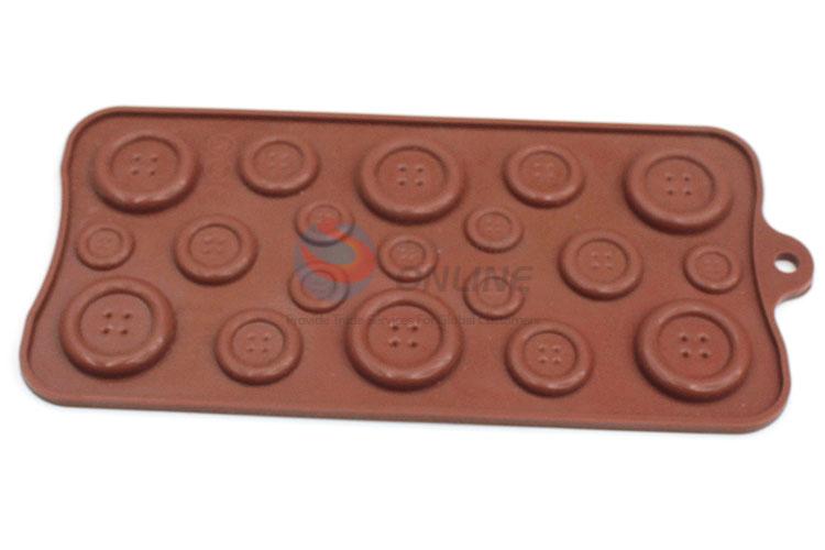 High Quality Button Shape Baking Mold Silicone Chocolate Mould