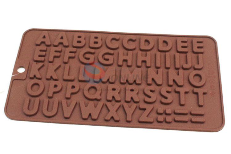 Delicate Design Letter Shape Chocolate Mould Silicone Bakeware