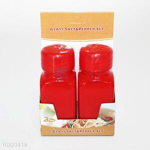 Top quality low price 2pcs condiment bottles