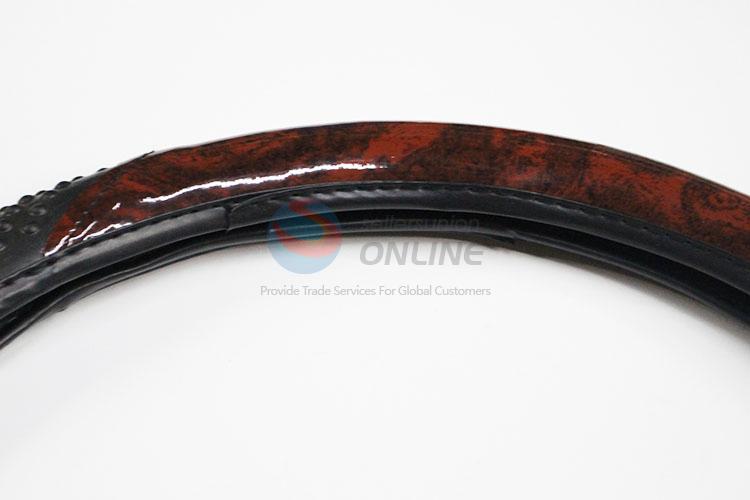 Skidproof Artificial Leather Steering Wheel Cover