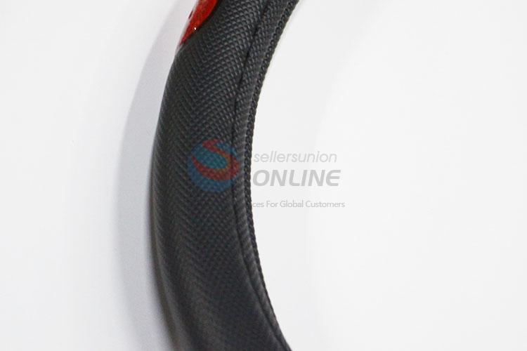 Simple Artificial Leather Steering Wheel Cover for Wholesale