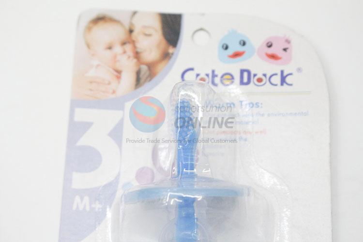 Durable baby silicone toothbrush