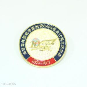 Custom Colorful Gold Badge Fashion Accessories