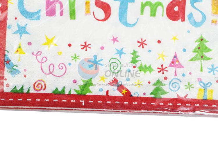 Lovely Christmas Square Paper Towel for Sale