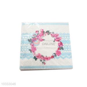 Nice Garland Printed Square Paper Towel for Sale