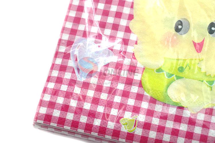 Lovely Baby Printed Square Paper Towel for Sale