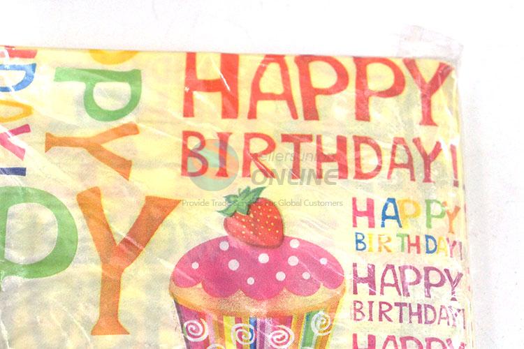 Promotional Wholesale Happy Birthday Square Paper Towel for Sale