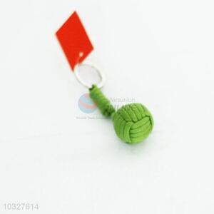 Low Price Polyester Ball Key Chain