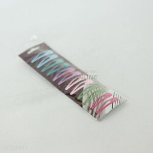 Girls colorful hot sale iron hairpin,4.2*1.3cm